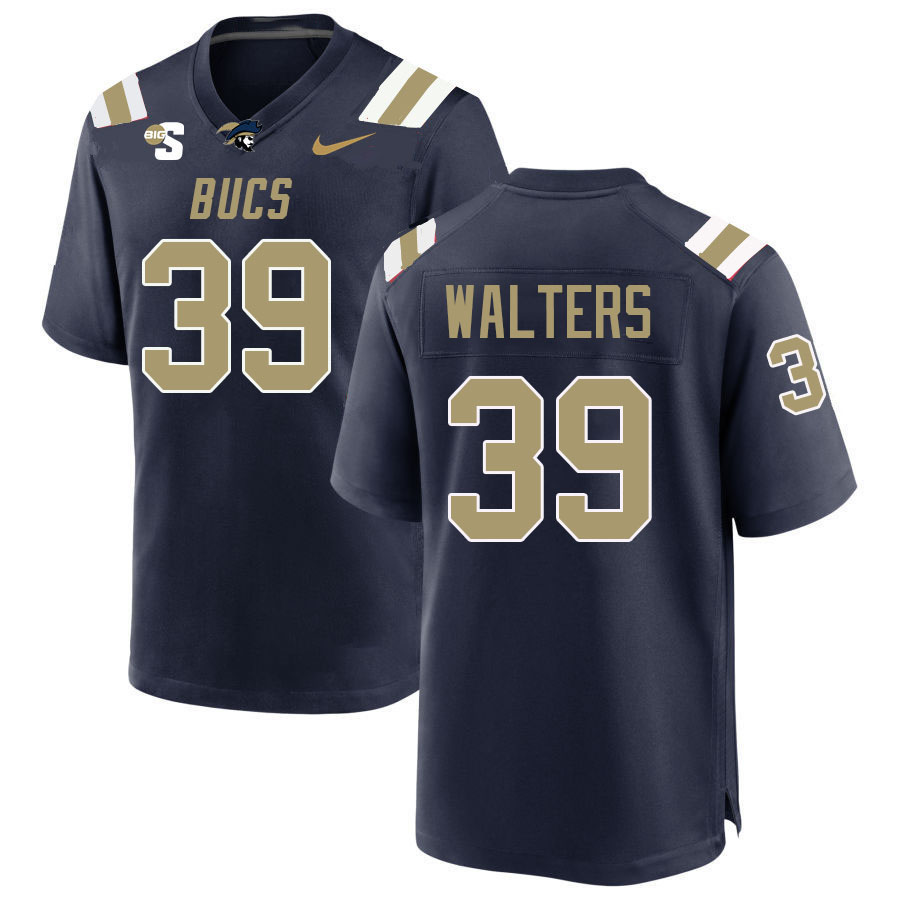 Men #39 Kaylon Walters Charleston Southern Buccaneers 2023 College Football Jerseys Stitched-Blue